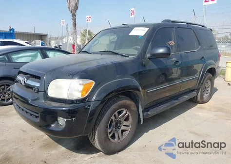 2005 Toyota Sequoia Sr5 V8 from USA, damaged, VIN 5TDZT34A75S243828
